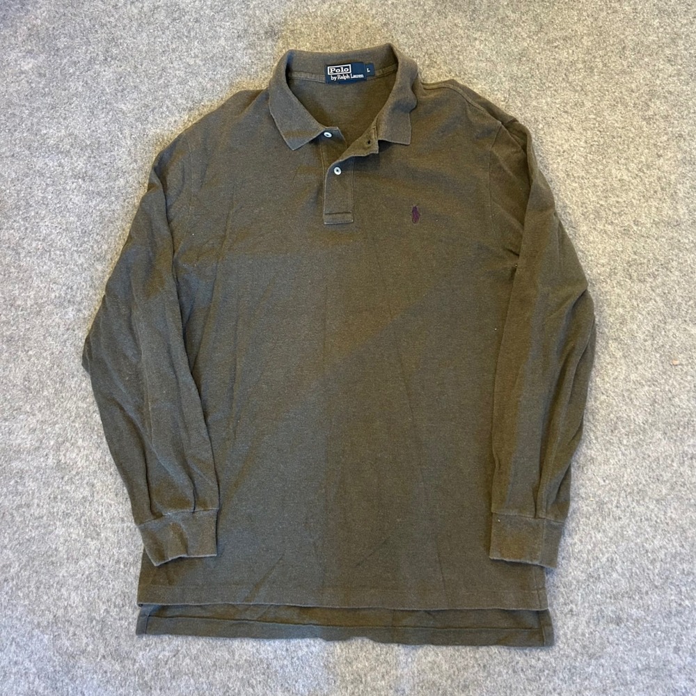 Polo Ralph Lauren Long Sleeve Classic Classy‎ Polo Adult Large